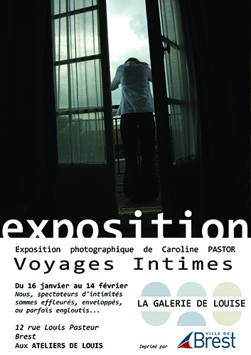 Affiche de l'exposition Voyages intimes
