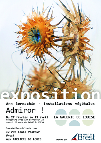 Affiche de l'exposition Admiror